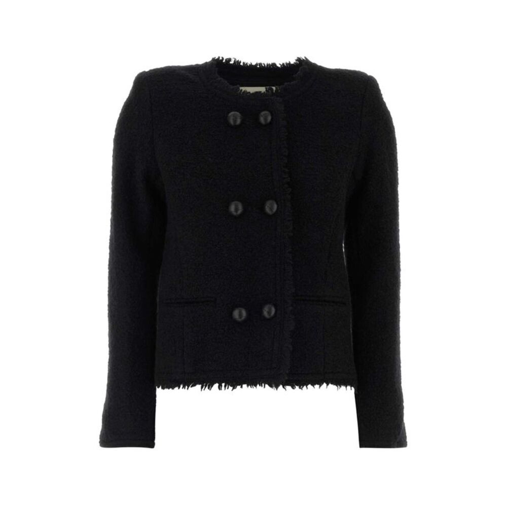 Isabel Marant Women Black Boucle Suely Blazer